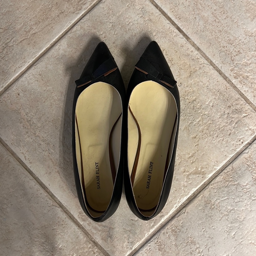 Sara Flint Natalie flats only worn once (indoors).